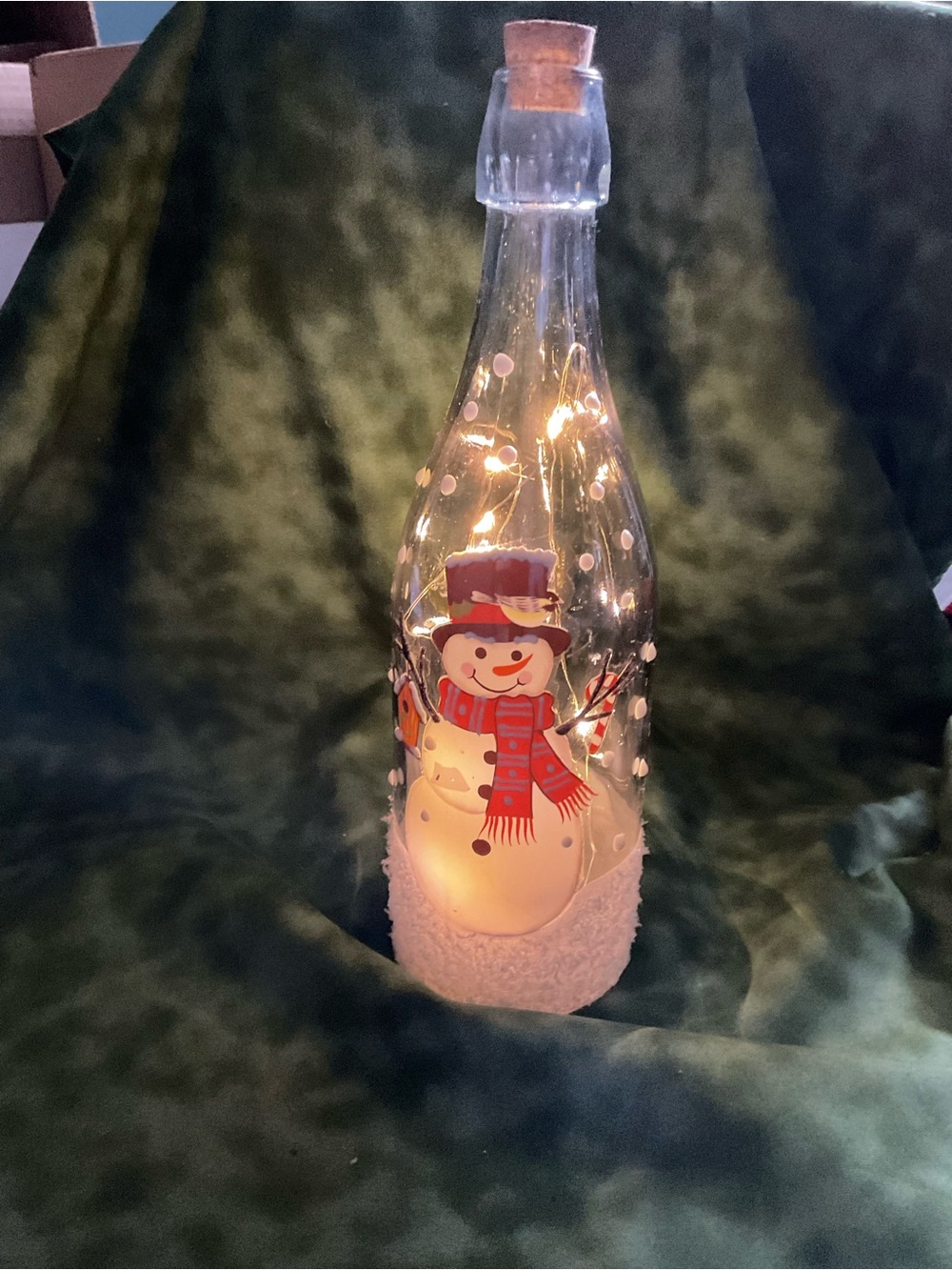 Studio Holiday Snowman Bottle - Like New